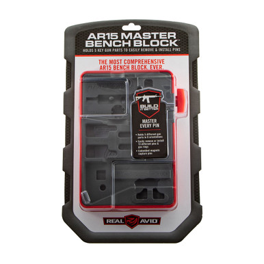 Shop REAL AVID Master For AR Style Rifles Red/Gray Bench Block (AVAR15MBB). Buy best Bench Blocks from gritrsports.com | Reviews and Shipping options available