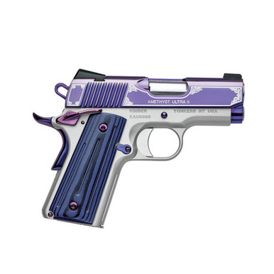 Shop KIMBER Amethyst Ultra II 9mm 3in 8rd Semi-Automatic Pistol (3200319). Buy best Pistols from gritrsports.com | Reviews and Shipping options available