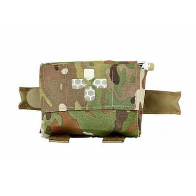 Shop BLUE FORCE GEAR Belt Mounted Micro MultiCam Trauma Kit NOW! (BT-TKN-EMPTY-003-MC). Buy best Pouches from gritrsports.com | Reviews and Shipping options available