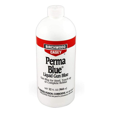 Shop BIRCHWOOD CASEY Super Blued 32oz Liquid Gun Blue (13432). Buy best Cleaners from gritrsports.com | Reviews and Shipping options available