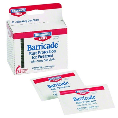 Shop BIRCHWOOD CASEY Barricade Take Along Wipes (33025). Buy best Cleaners from gritrsports.com | Reviews and Shipping options available