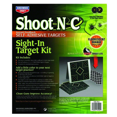 Shop BIRCHWOOD CASEY Shoot-N-C 12in Sight-in Target Kit (34202). Buy best Targets from gritrsports.com | Reviews and Shipping options available