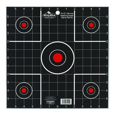 Shop BIRCHWOOD CASEY Dirty Bird 12in Sight-In Targets, 12-Pack (35212). Buy best Targets from gritrsports.com | Reviews and Shipping options available