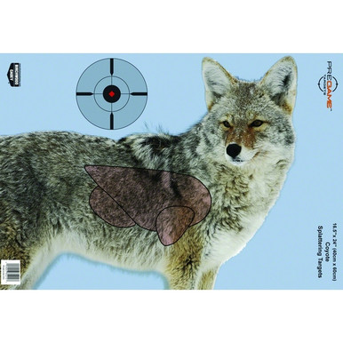 Shop BIRCHWOOD CASEY Pregame 16.5x24in Coyote Targets, 3-Pack (35405). Buy best Targets from gritrsports.com | Reviews and Shipping options available