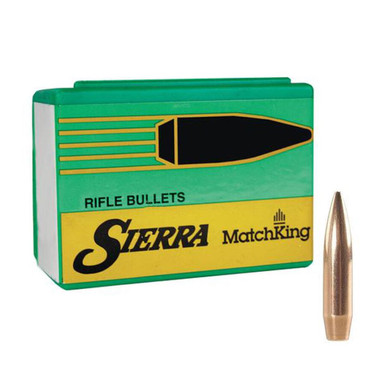 SIERRA MatchKing 30 Caliber762mm 168Gr HP 100Box Rifle Bullets 2200