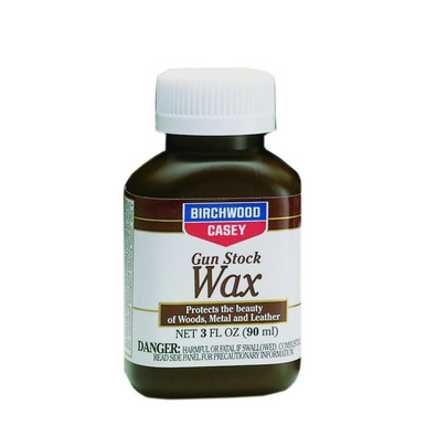 Shop Birchwood Casey 23723 Gun Stock Wax Wood Finish 3 oz. Buy best Stock Finishes from gritrsports.com | Reviews and Shipping options available