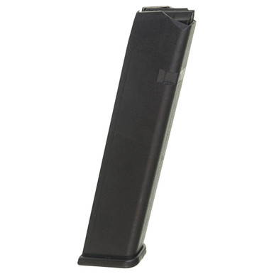 PROMAG 9mm 25rd Black Polymer Magazine Fits Glock 171926 GLKA15