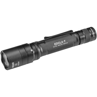 Shop SUREFIRE Dual-Output LED 1200 Lumens Everyday Carry Flashligh (EDCL2-T). Buy best Handheld Flashlights from gritrsports.com | Reviews and Shipping options available