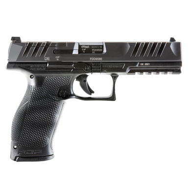 Shop WALTHER PDP Full Size 9mm 5in 2x 18rd Mags Optic Ready Black Pistol (2844001). Buy best Pistols from gritrsports.com | Reviews and Shipping options available