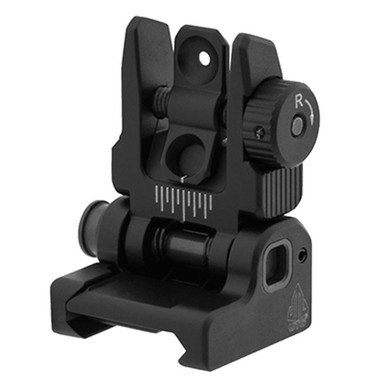 Shop UTG ACCU-SYNC Spring-loaded AR15 Flip-Up Rear Sight (MNT-957). Buy best Iron Sights from gritrsports.com | Reviews and Shipping options available