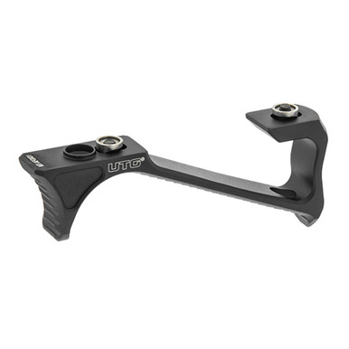 Shop UTG Ultra Slim Angled Keymod Matte Black Foregrip (MT-AFGK01). Buy best Gun Grips from gritrsports.com | Reviews and Shipping options available
