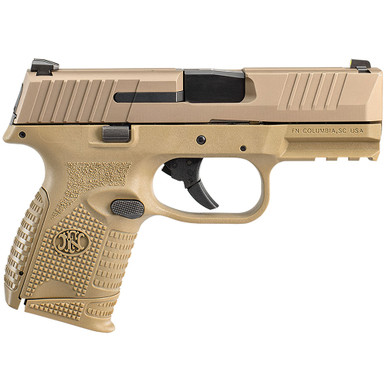 Shop FN AMERICA 509 Compact 9mm 3.7in 2x10rd FDE Pistol (66-100819). Buy best Pistols from gritrsports.com | Reviews and Shipping options available
