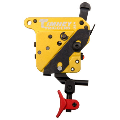 Shop TIMNEY TRIGGERS Calvin Elite Black/Yellow 8oz Custom Trigger with Safety for Remington 700 (520CE-A). Buy best Triggers from gritrsports.com | Reviews and Shipping options available