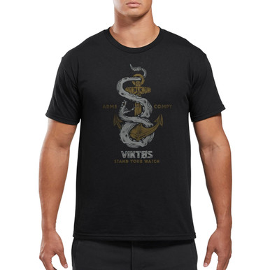 Shop VIKTOS Watchstander Black T-Shirt (18071). Buy best SS Shirts from gritrsports.com | Reviews and Shipping options available