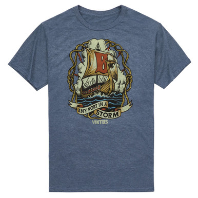 Shop VIKTOS Any Port Atlantic Heather T-Shirt (18093). Buy best SS Shirts from gritrsports.com | Reviews and Shipping options available