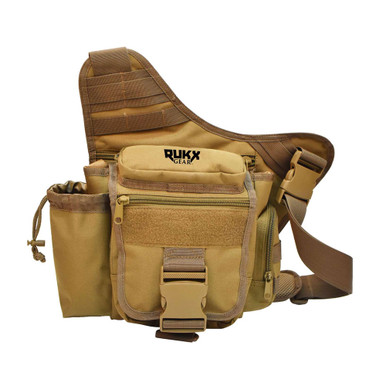 Shop AMERICAN TACTICAL IMPORTS RUKX Gear Single Strap Tan Sling Bag (ATICTSBT). Buy best Bags from gritrsports.com | Reviews and Shipping options available