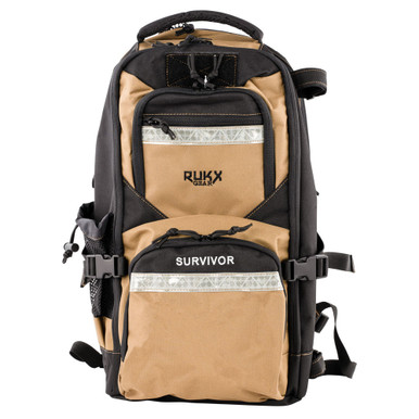 Shop AMERICAN TACTICAL IMPORTS RUKX Gear Survivor Tan Backpack (ATICTSURT). Buy best Bags from gritrsports.com | Reviews and Shipping options available