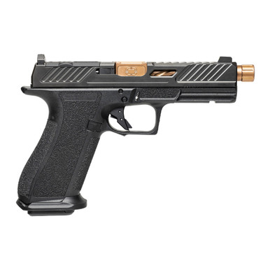 Shop SHADOW SYSTEMS DR920 Elite 9mm 5in Spiral Threaded Barrel Bronze SS Rod Green Tritium Black Frame Pistol (SS-2009). Buy best Pistols from gritrsports.com | Reviews and Shipping options available