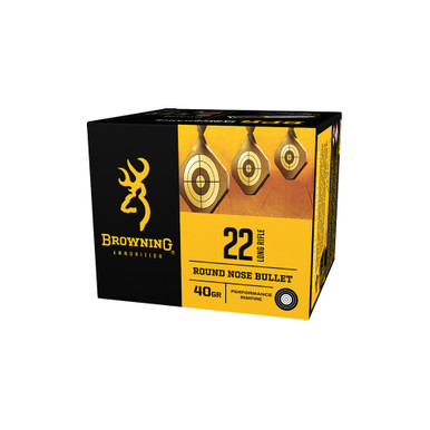 Shop BROWNING BPR 22 LR 40g Lead Round Nose Rimfire Ammo, 400rd Box (B194122400). Buy best Rimfire Ammo from gritrsports.com | Reviews and Shipping options available