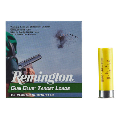 Shop REMINGTON Gun Club 20Ga 2-3/4in 7/8oz #8 Shot 25rd/Box Target Loads (20235). Buy best Shotgun Shells from gritrsports.com | Reviews and Shipping options available