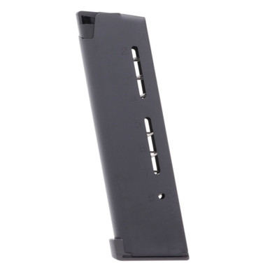 WILSON COMBAT 8rd Black Magazine with LoProfile Steel Base Pad for 1911 Elite Tactical FullSize 45 ACP 500BC