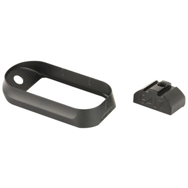 Shop Agency Arms Magwell, No Back Strap, For Glock 17 Gen4, Black Finish MW-G17G4-NBS-B. Buy best Magwells from gritrsports.com | Reviews and Shipping options available