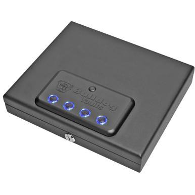 Shop Bulldog Cases Safe, 11.5"x9.75"x2.5", Black, LED Digital Vault, Magnum Top Load, Security Cable Included BD4055L. Buy best Gun Safes from gritrsports.com | Reviews and Shipping options available
