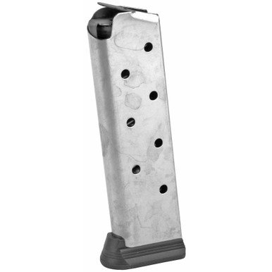 Ed Brown Magazine 45ACP 8 Rounds Fits 1911 Includes Base Pad Stainless Silver 848