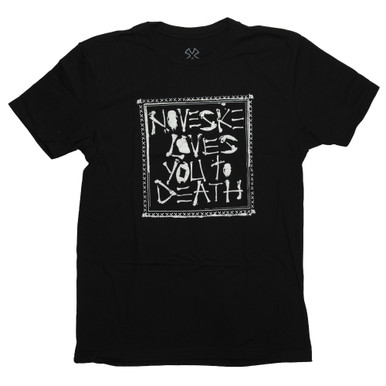 Shop Noveske Noveske Loves You to Death Black T-Shirt(0100177). Buy best SS Shirts from gritrsports.com | Reviews and Shipping options available
