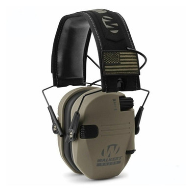 Shop WALKER'S GAME EAR Razor Patriot Slim Flat Dark Earth Electronic Earmuffs (GWP-RSEMPAT-FDE). Buy best Earmuffs from gritrsports.com | Reviews and Shipping options available