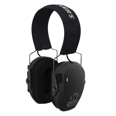 Shop WALKER'S GAME EAR Razor Rechargeable Black Electronic Earmuffs (GWP-RSEMRC). Buy best Earmuffs from gritrsports.com | Reviews and Shipping options available