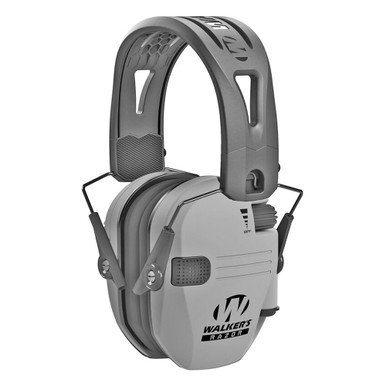 Shop WALKER'S GAME EAR Razor Tacti-Grip Battleship Gray Electronic Earmuffs (GWP-RSEMRH-BGY). Buy best Earmuffs from gritrsports.com | Reviews and Shipping options available