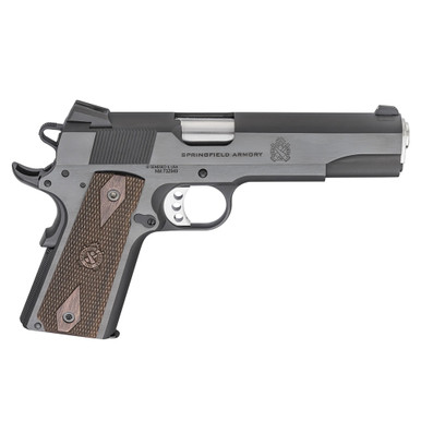 Shop SPRINGFIELD ARMORY 1911 Garrison 45 ACP 5in 7rd Blued Pistol with Thinline Wood Grips (PX9420). Buy best Pistols from gritrsports.com | Reviews and Shipping options available