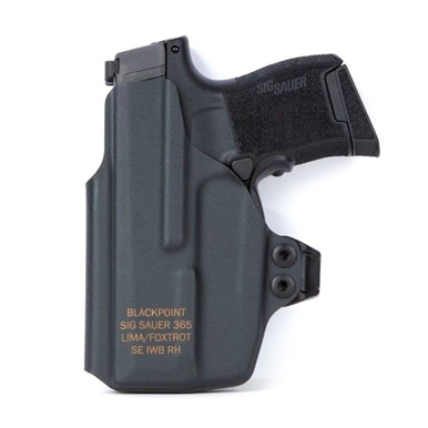 Shop SIG SAUER P365 Right Hand IWB Kydex Holster with LIMA/FOXTROT (HOL-365-FL-APX-RH). Buy best Holsters from gritrsports.com | Reviews and Shipping options available