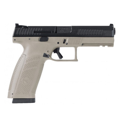 Shop CZ P-10 F 9mm 4.5in 19rd Flat Dark Earth Semi-Automatic Pistol (89541). Buy best Pistols from gritrsports.com | Reviews and Shipping options available