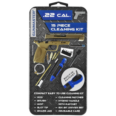 Shop DAC Gunmaster Universal Rifle Cleaning Kit, 16 Pieces, Comes in Reusable Clamshell 38258. Buy best Cleaning Kits from gritrsports.com | Reviews and Shipping options available