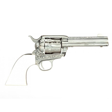 Shop TAYLORS & COMPANY Outlaw Legacy .45LC 4.75in 6rd Nickel Engraved Revolver (200057). Buy best Revolvers from gritrsports.com | Reviews and Shipping options available