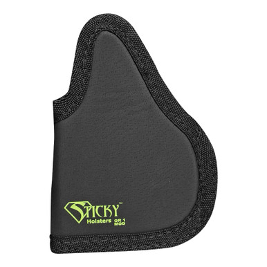 Shop Sticky Holsters Modified Optics Ready Holster, Pocket Holster, Ambidextrous, Black, Fits Kimber Micro 9/Sig Sauer P938 w/ Light/Laser OR-1 Mod. Buy best Holsters from gritrsports.com | Reviews and Shipping options available