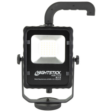 Shop Nightstick NSR-1514, Rechargeable LED Scene Light w/Magnetic Base, 1,000 Lumens, Black, 4 Hours of Runtime, IP-67 Dustproof/Waterproof, 3.5 Hours of Charge Time NSR-1514. Buy best Flashlights from gritrsports.com | Reviews and Shipping options available