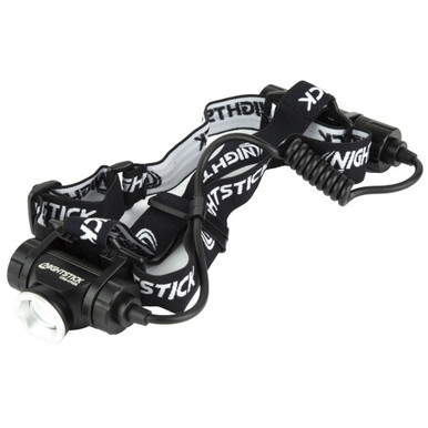 Shop Nightstick USB-4708B, Adjustable Beam Headlamp, 1,000 Lumens, 11,108 Candela, Black, 2.25 Hours of Runtime, IP-X7 Waterproof, Rechargeable USB-4708B. Buy best Headlamps from gritrsports.com | Reviews and Shipping options available