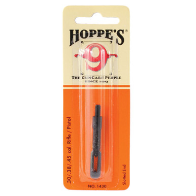 Shop HOPPE'S .30 .38 and .45 Caliber Slotted End Pad Holder (1430). Buy best Bore Cleaners from gritrsports.com | Reviews and Shipping options available