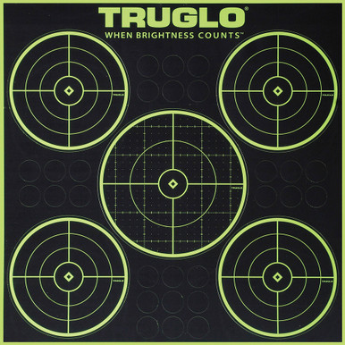 Shop TRUGLO Tru See 6 Pack of 5-Bullseye 12X12 Splatter Targets (TG11A6). Buy best Splatter Targets from gritrsports.com | Reviews and Shipping options available