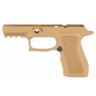 Shop SIG SAUER P320 Compact X-Series 9/40/357 Large Coyote Tan Grip Module Assembly (GRIP-MODX-C-943-LG-COY). Buy best Gun Grips from gritrsports.com | Reviews and Shipping options available
