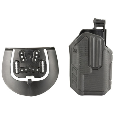 Shop BLACKHAWK Omnivore L2 Multi-Fit Holster, Fits More Than 150 Styles of Semi-Automatic Handguns with Streamlight TLR 1 & 2, Thumb Actived Active Retention Mechanism, Level 2 Retention, Right Hand, Black 419002BBR. Buy best Holsters from gritrsports.com | Reviews and Shipping options available