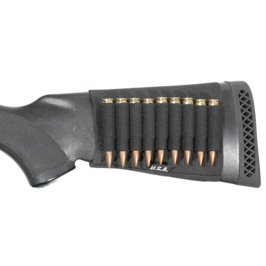 Shop BLACKHAWK BLACKHAWK!, BlackHawk, Buttstock Shell Holder - Open Style, Rifle, Black 74SH00BK. Buy best Pouches from gritrsports.com | Reviews and Shipping options available