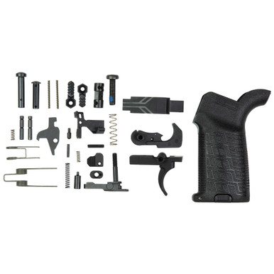 Shop CMMG Zeroed Lower Parts Kit, Lower Receiver Parts Kit with Ambi Safety Selector, Fits AR15, Black 55CA642. Buy best Lower Parts Kits from gritrsports.com | Reviews and Shipping options available