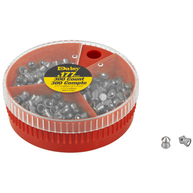 Shop Daisy Dial-a-Pellet, .177 cal, 300 Assorted Pellets(Flat, Hollow Point, Pointed) 987781-406. Buy best Air Gun Pellets from gritrsports.com | Reviews and Shipping options available