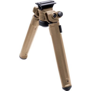 Shop Magpul Industries Bipod, Hard Anodized 6061 T-6 Aluminum, Fits A.R.M.S And 17S Style Rails, 6.3"-10.3" Length, Weight 11oz, Flat Dark Earth MAG951-FDE. Buy best Bipods from gritrsports.com | Reviews and Shipping options available