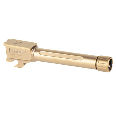 Shop True Precision Threaded Barrel, 9MM, Fits Sig P320 Compact 3.9", Copper TiCN Finish, Includes Thread Protector TP-P32CB-XTC. Buy best Barrels from gritrsports.com | Reviews and Shipping options available