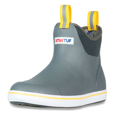 Shop XTRATUF Men's 6in Ankle Deck Gray Boot (22735-GRY). Buy best Boots from gritrsports.com | Reviews and Shipping options available